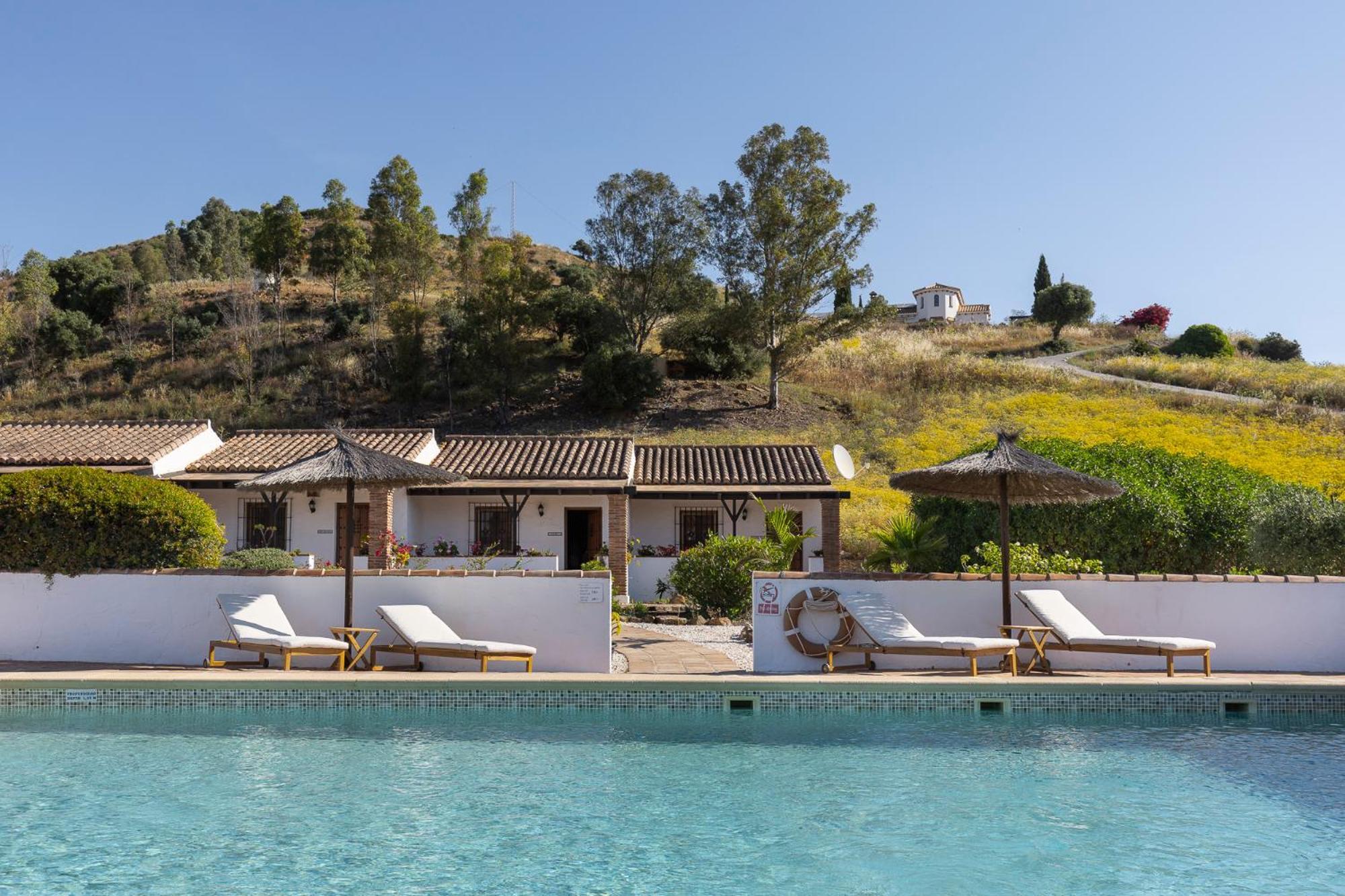 Cortijo Valverde Álora Exterior foto